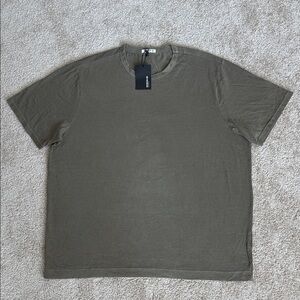 NWT Buck Mason Laurel Pima Cotton Green Short Sleeve T Shirt